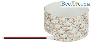 Светодиодная лента Эра 12В 2835 9,6Вт/м 3000K 5м IP65 LS2835 120LED-IP65-WW-eco-5m Б0035600