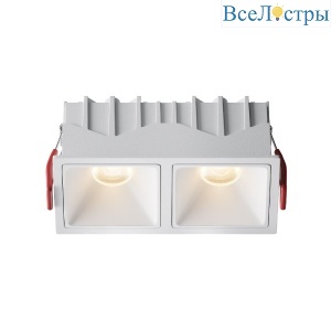 Встраиваемый светильник Maytoni Alfa Led Downlight DL043-02-10W3K-SQ-W-1