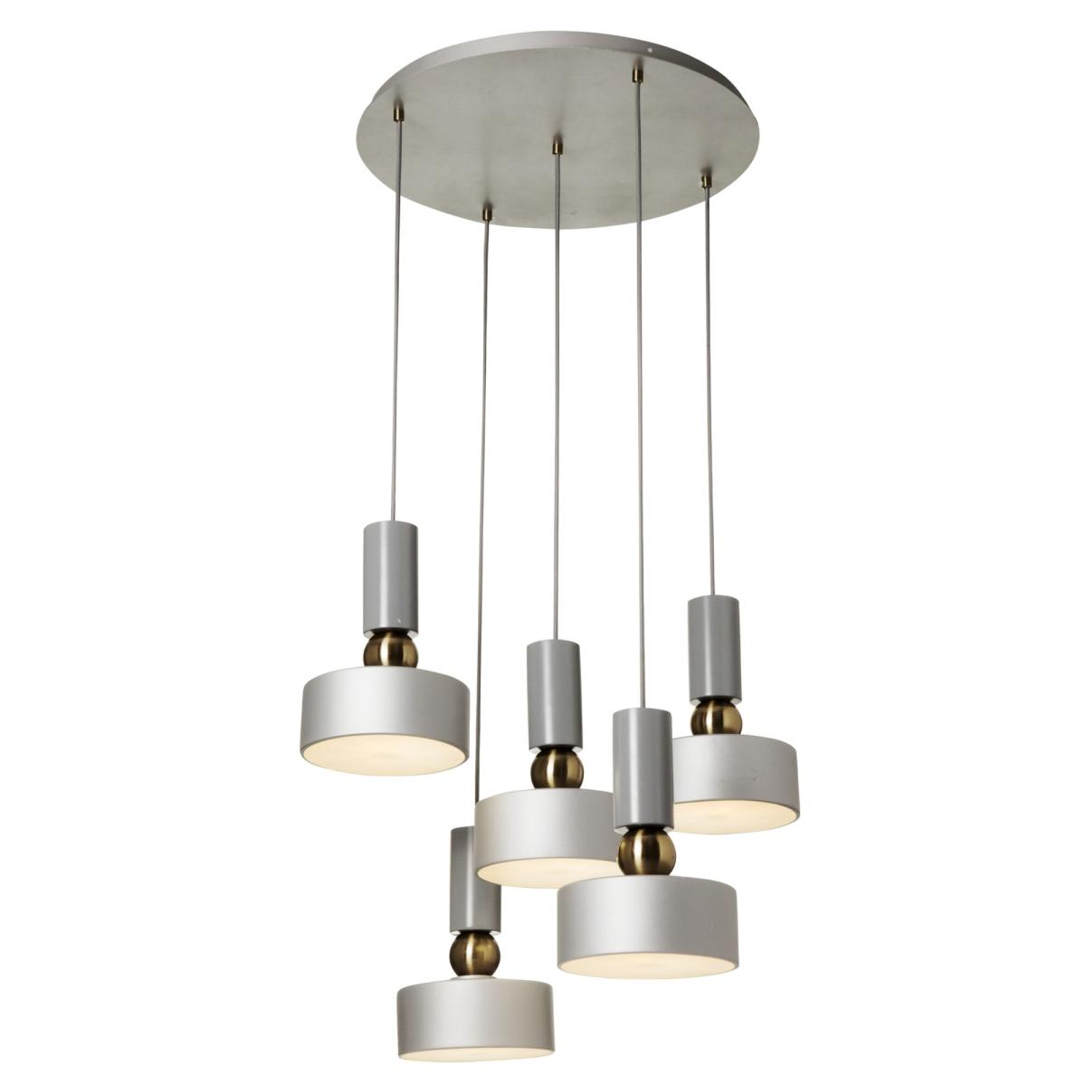 подвесная люстра maytoni void mod030pl-05gr