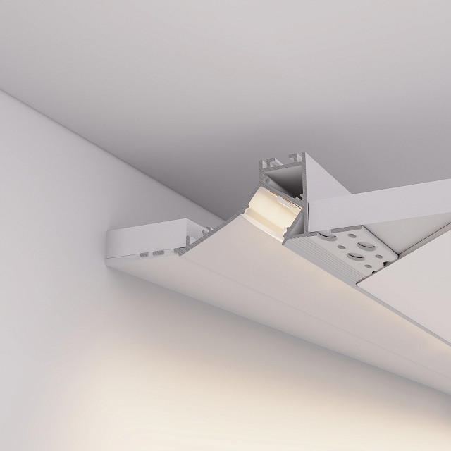 профиль arlight fantom-w45-bevel-2000 white 039949
