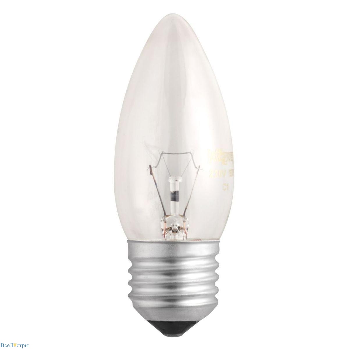 лампа накаливания jazzway e27 40w 2700k прозрачная 3320546