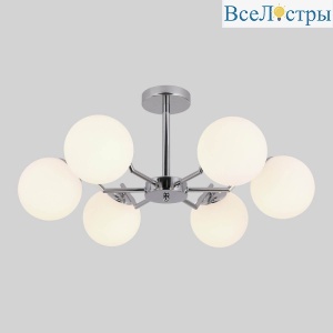 Потолочная люстра Eurosvet Frost 70154/6 хром