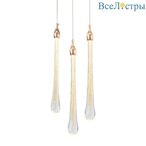 Подвесной светильник Delight Collection Teardrop OM801670-3-G