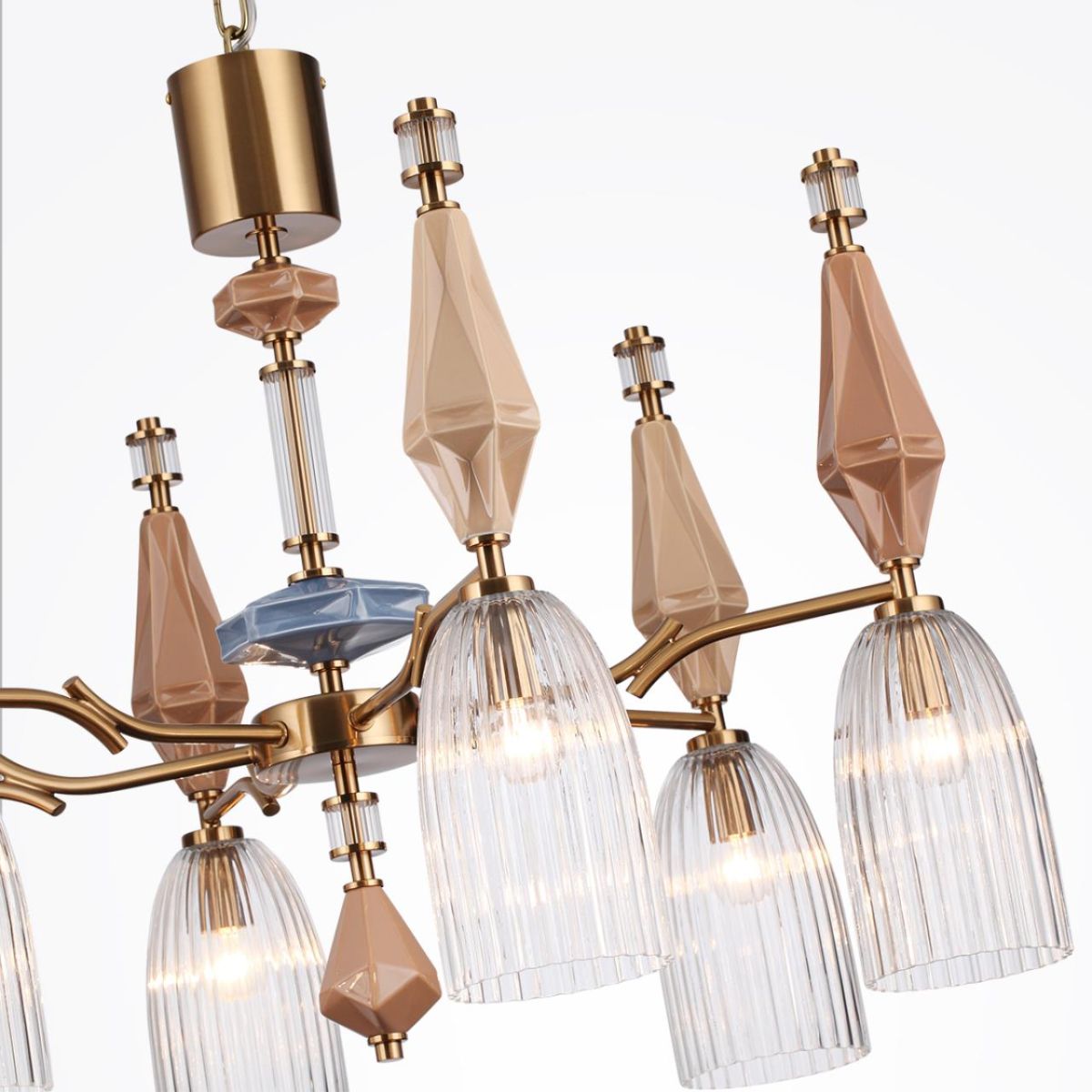 подвесная люстра odeon light modern terra 5414/6