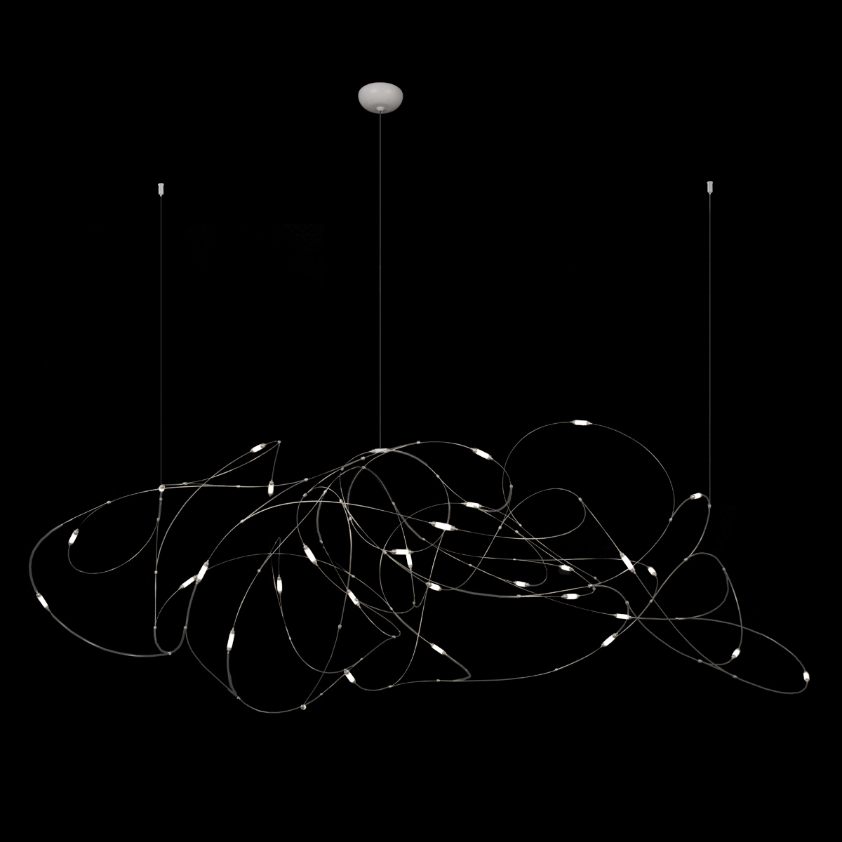 подвесной светильник loft it flock of light 10309/31 cr