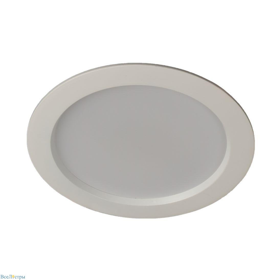 встраиваемый светодиодный светильник jazzway pled dl5 5026469a