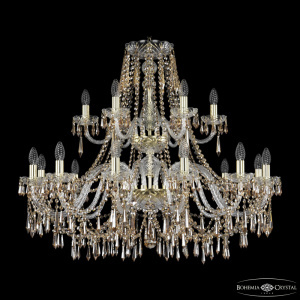 Подвесная люстра Bohemia Ivele Crystal 1403/12+6/360/2d G R721