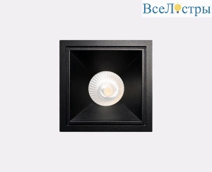 Встраиваемый светильник Italline IT06-6020 black 4000K