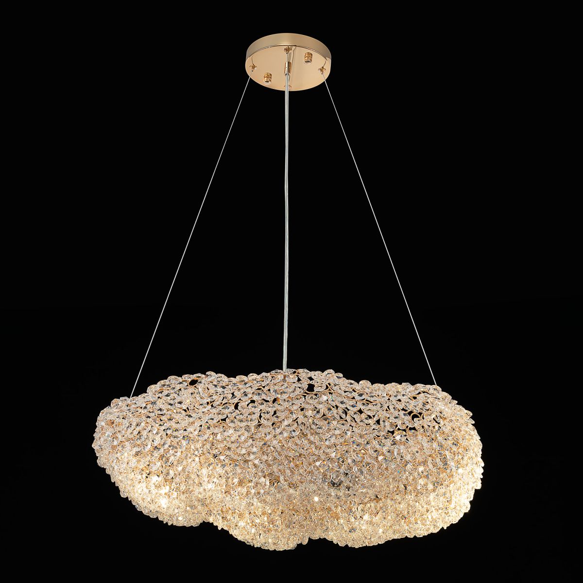 подвесная люстра citilux cloudy cl323262