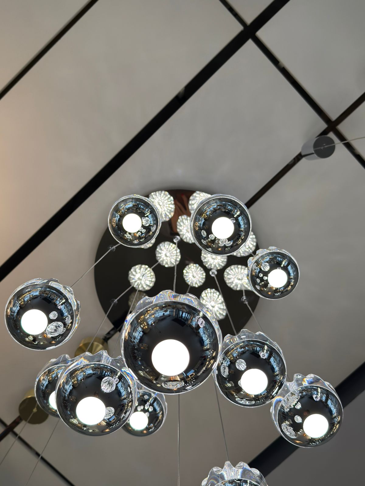 каскадная люстра odeon light l-vision sono 5100/60l