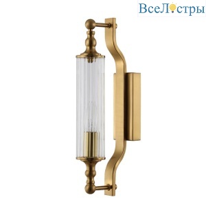 Бра Crystal Lux Tomas AP1 Brass