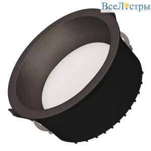 Встраиваемый светильник Arlight MS-DROP-BUILT-R158-30W Warm3000 (BK, 90 deg, 230V) 041497