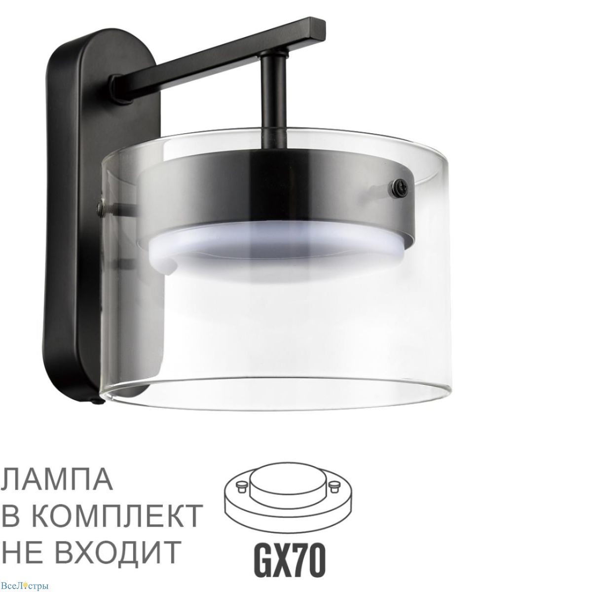 бра lumion comfi natalina 8232/1wy
