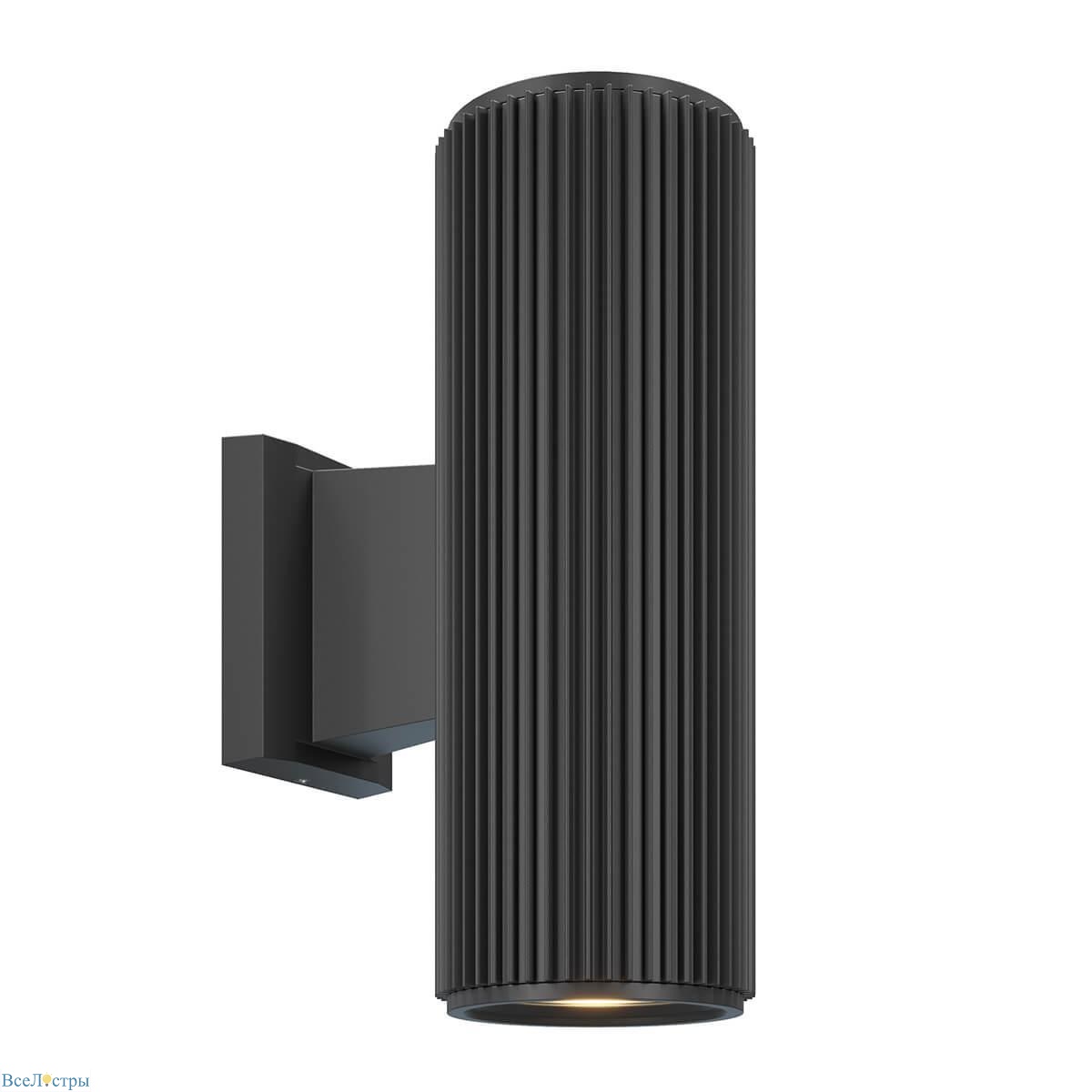 настенный светильник maytoni outdoor o419wl-02b