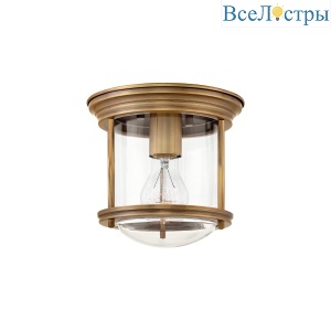 Потолочный светильник Hinkley Hadrian QN-HADRIAN-MINI-F-BR-CLEAR