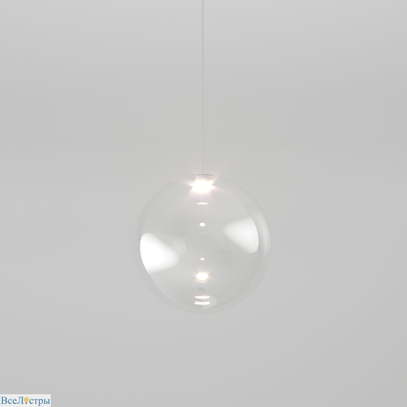 подвесной светильник eurosvet wonder 50231/1 led прозрачный a058636