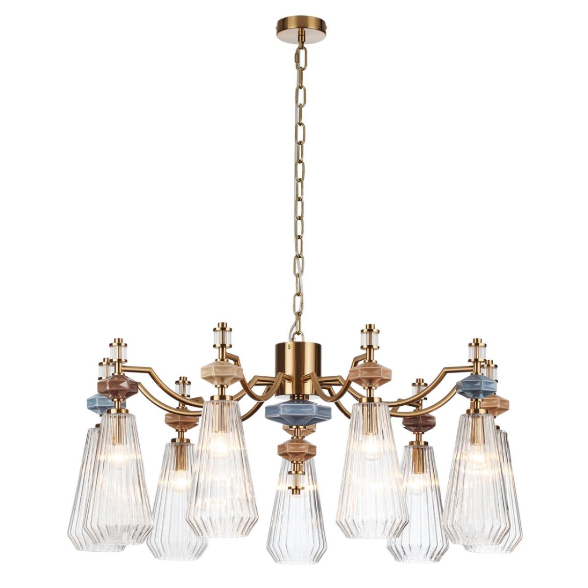 подвесная люстра odeon light modern terra 5414/9