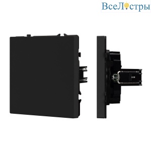 Заглушка поста Arlight SCT-NOBE-MGG-SFPL-BK (Черный оникс) 061819