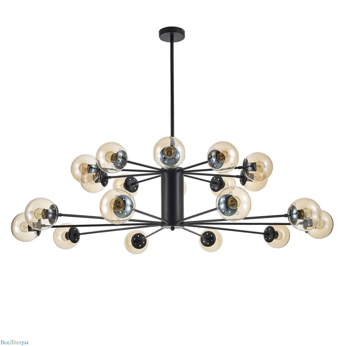 подвесная люстра arti lampadari filetto e 1.1.20 b