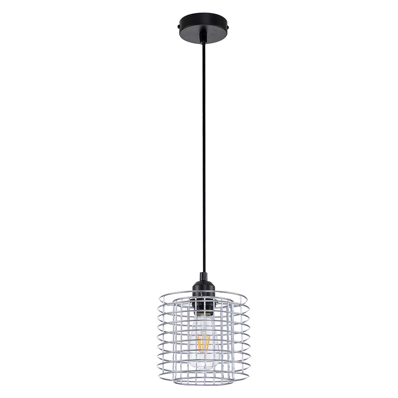 подвесной светильник escada grid 10190/1s chrome