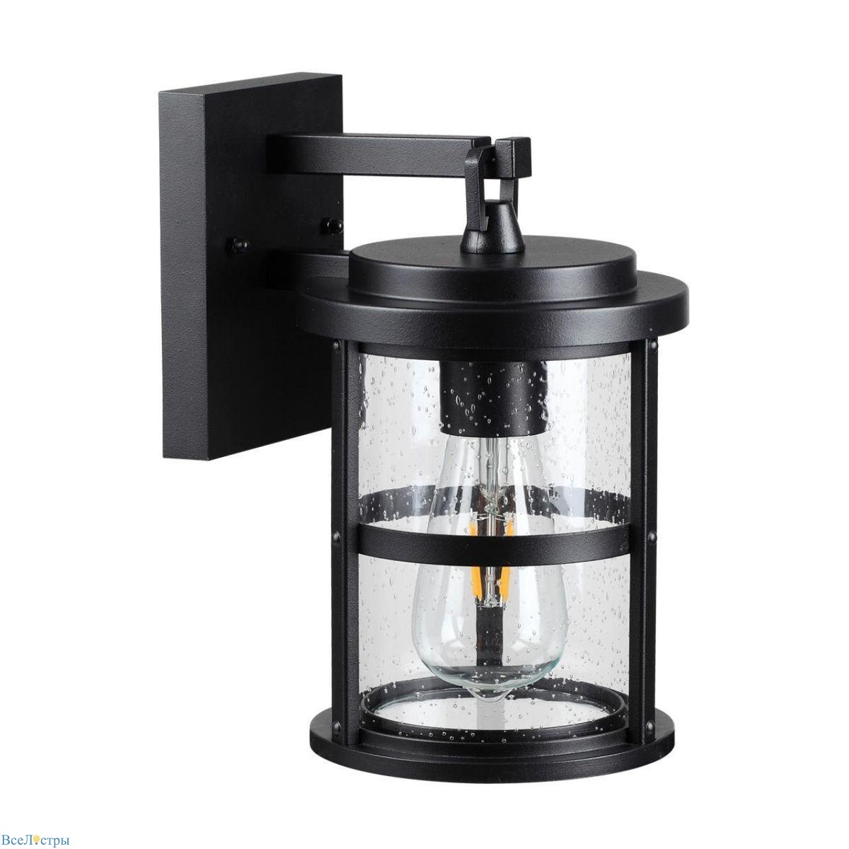 уличный настенный светильник odeon light nature magus 4964/1w