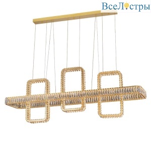 Подвесной светодиодный светильник Newport 8230 8233+1/S gold new М0066958