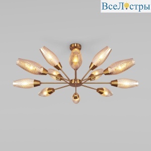 Потолочная люстра Eurosvet Thalia 60140/12 золото