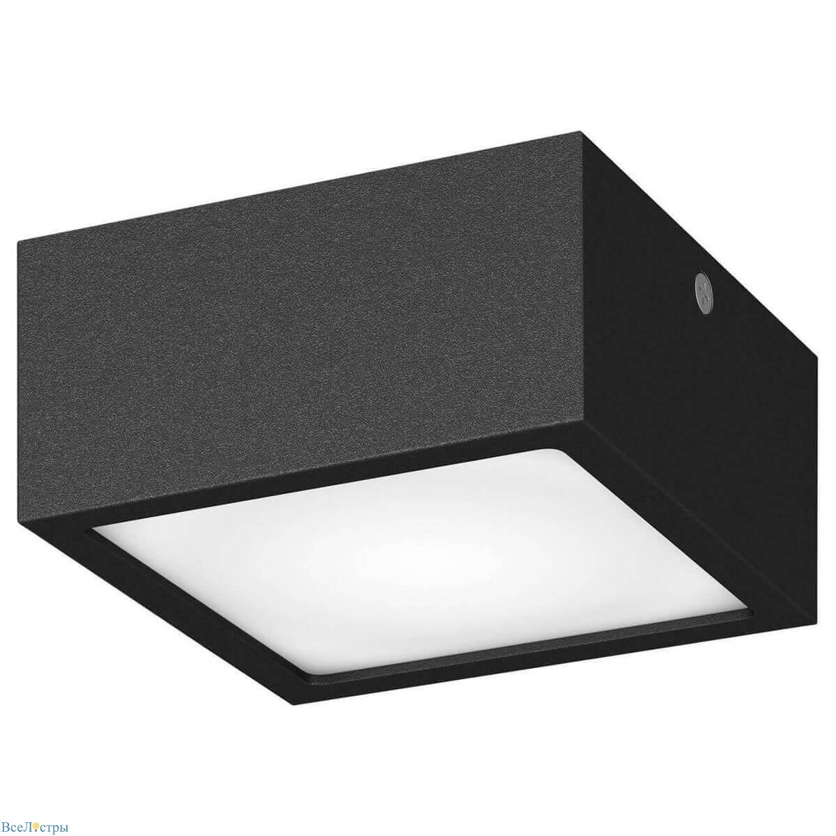 накладной светильник lightstar zolla quad led-sq 380273