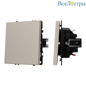Механизм выключателя одноклавишный проходной Arlight SWT-NOBE-MKP1-SFPL-CA (230V, 10A) 059432