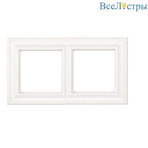 Рамка двухместная Jung EPD482WW
