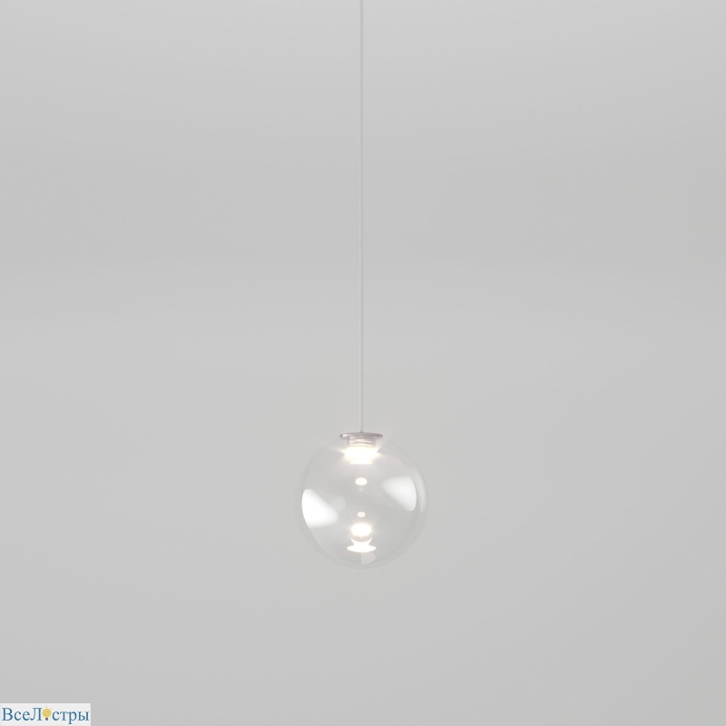подвесной светильник eurosvet wonder 50234/1 led прозрачный a058642