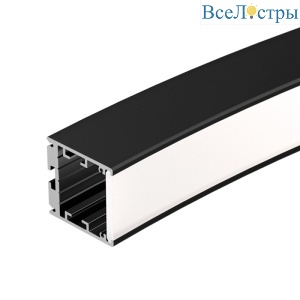 Алюминиевый профиль Arlight SL-ARC-3535-D320-N90 BLACK (260мм, дуга 1 из 4) 032677