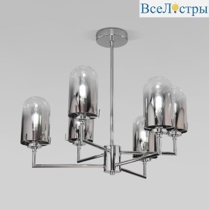 Люстра на штанге Eurosvet Pluto 60156/6 хром a065043