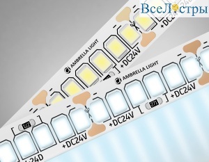 Светодиодная лента Ambrella Light LED Strip 24В 2835 22Вт/м 6500K 5м IP20 GS3503
