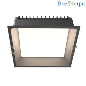 Встраиваемый светодиодный светильник Maytoni Okno DL056-24W3-4-6K-B