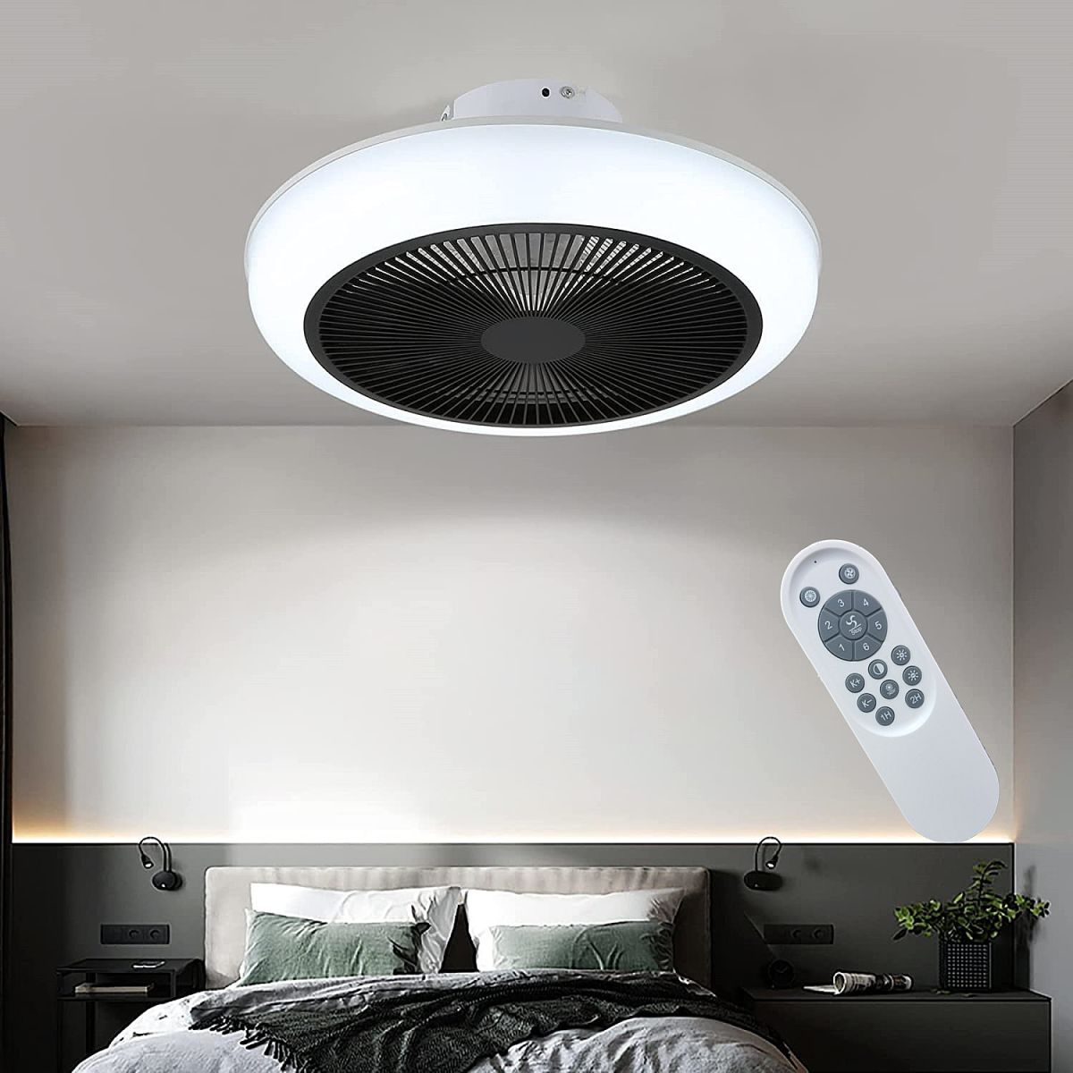 люстра-вентилятор lightera primus le241pl-450w