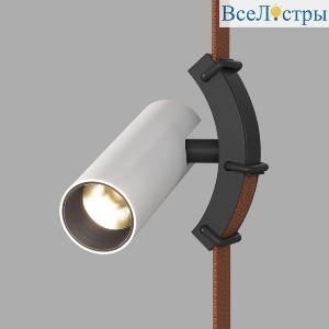 Трековый однофазный светильник Denkirs Belty Spot DK5547-BW+BK