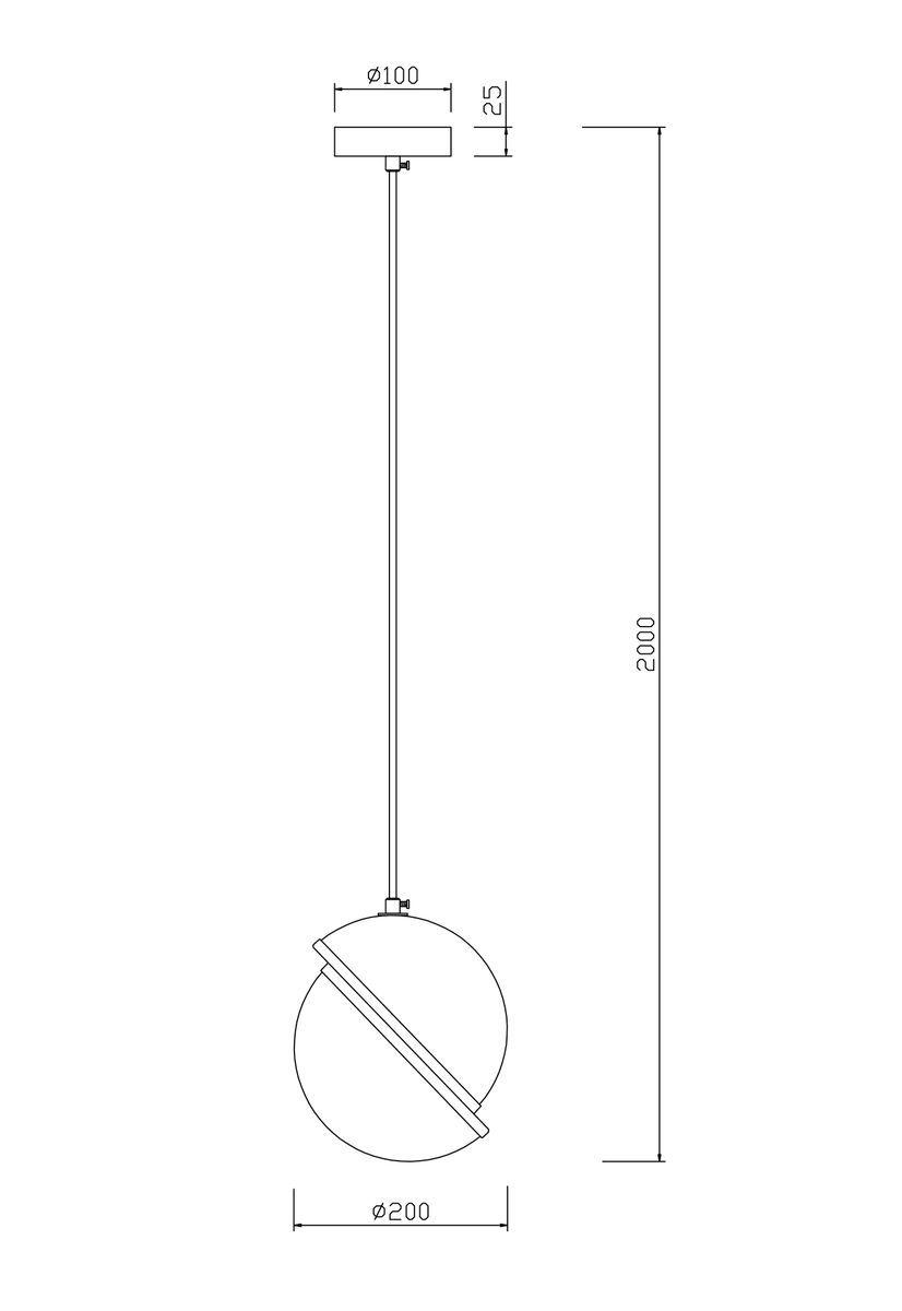 подвесной светильник freya element fr5181pl-01bs