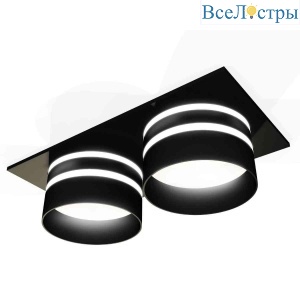 Комплект встраиваемого светильника Ambrella light Techno Spot XC7636042 SBK/FR черный песок/белый матовый (C7636, N7142)
