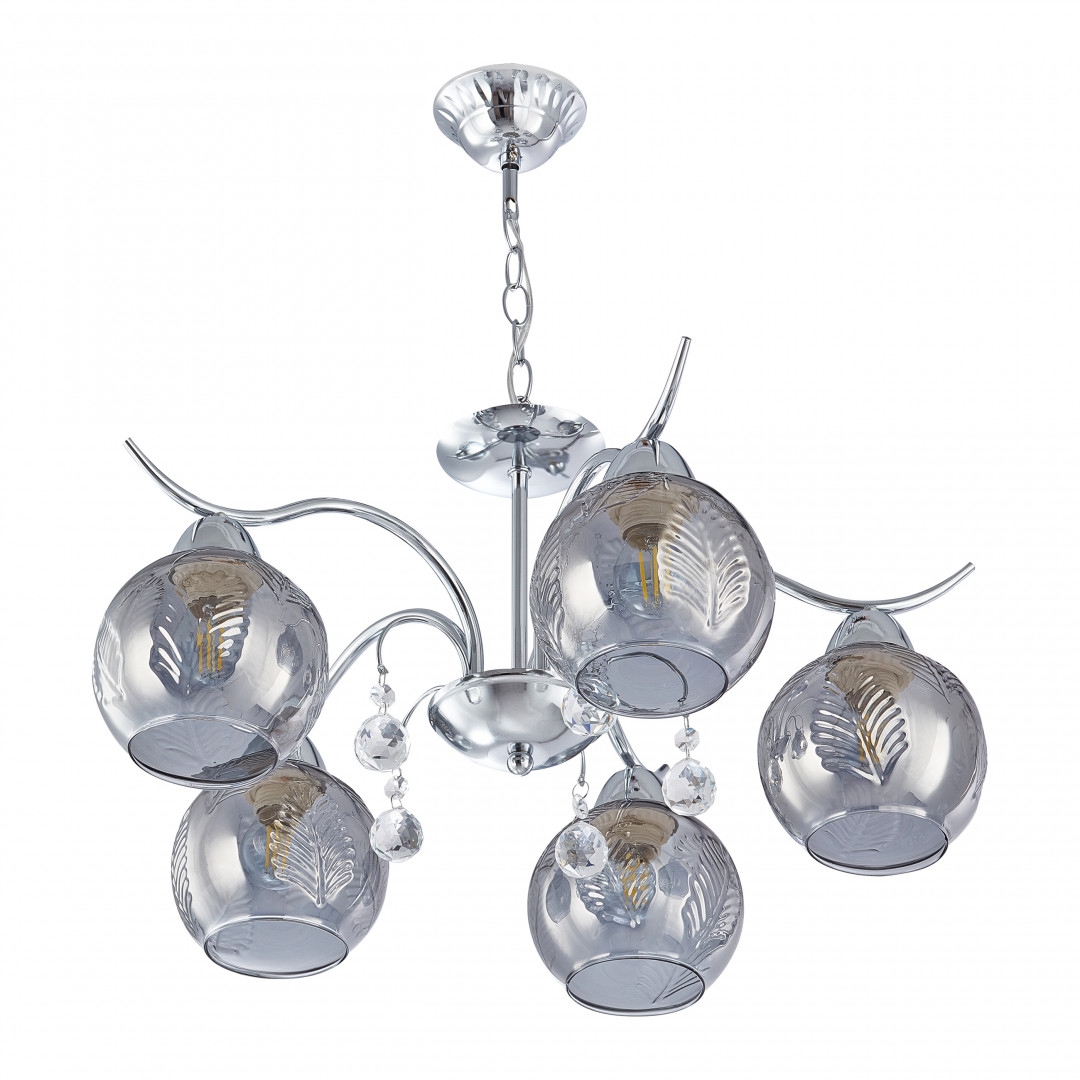 подвесная люстра arte milano amalfi 331556/5 cr