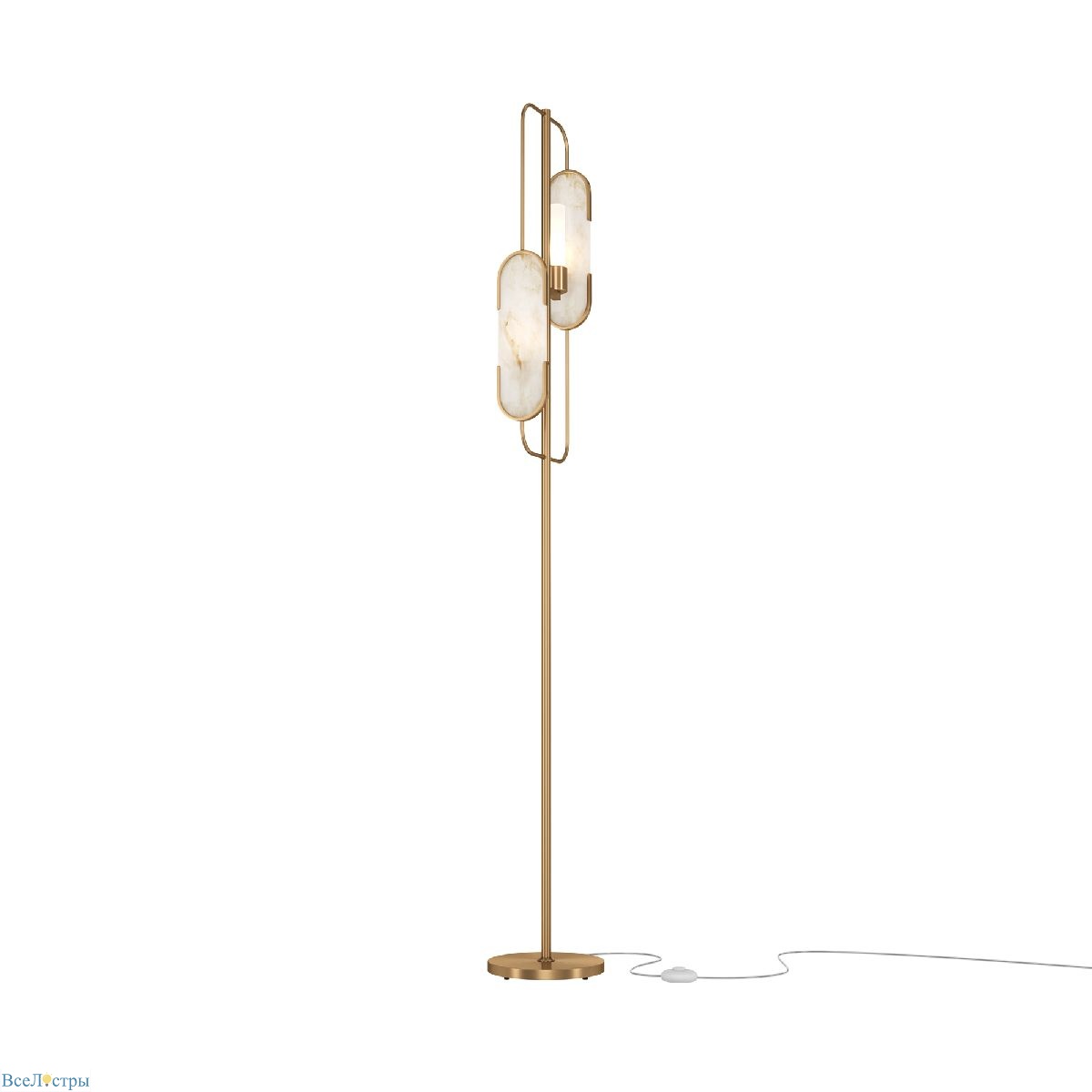 торшер maytoni marmo mod099fl-02g