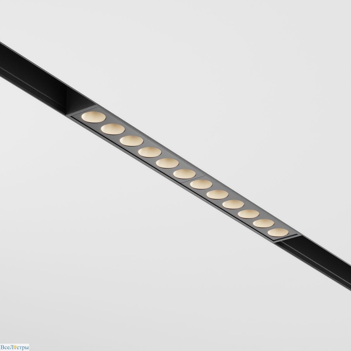 трековый светодиодный светильник maytoni technica points tr031-2-12w4k-b