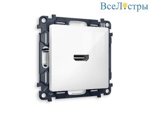 Комплект механизма розетки HDMI 2.0 40V/500mA 2.0GHz 5-18Gbit/s Ambrella Volt Alfa MA114010