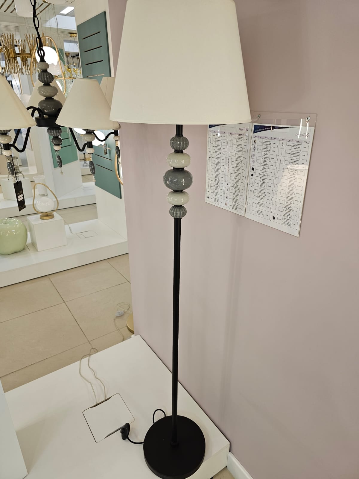торшер odeon light exclusive sochi 4896/1f