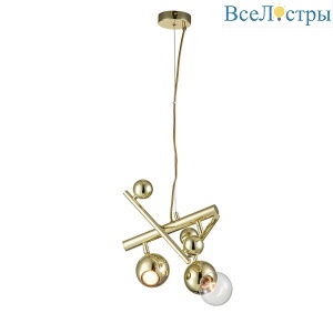Подвесной светильник Indigo Saldo 11033/2P Gold V000334