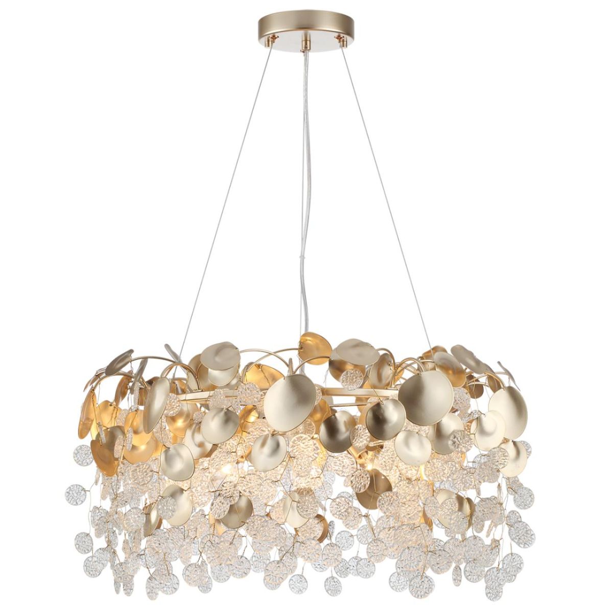 подвесная люстра odeon light classic coins 5104/8