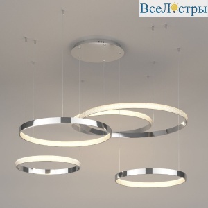 Подвесная люстра Eurosvet Posh 90175/5 хром a045416
