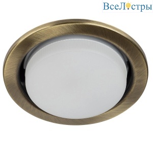 Встраиваемый светильник Эра KL35 SB /1 (к) Б0048951