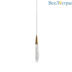 Подвесной светильник Delight Collection OD2438-1 gold/clear