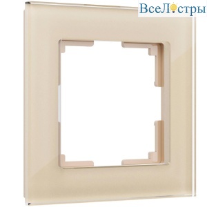 Рамка на 1 пост Werkel Favorit шампань W0011111 4690389159497